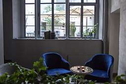 blaue Sessel blaue Sessel